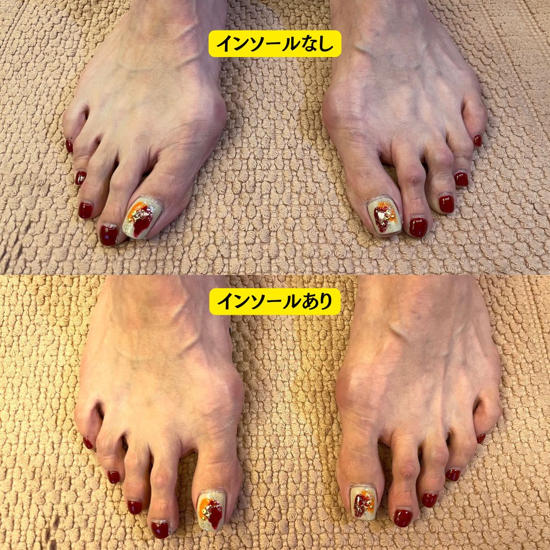 インソールなしのコピー